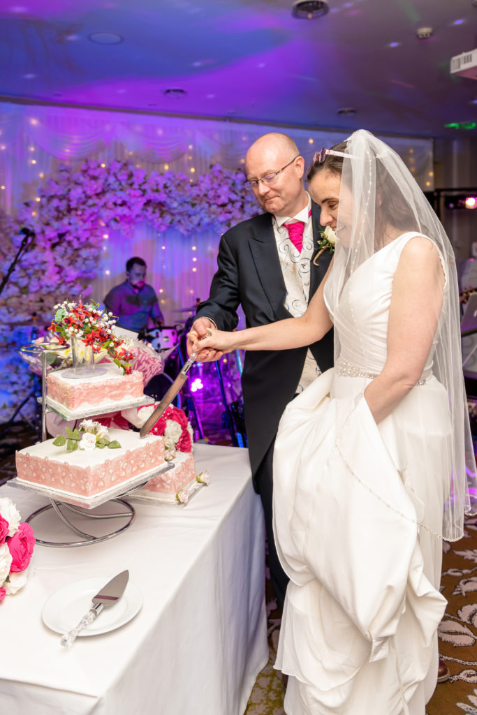 Rustic and romantic wedding decor at Charlecote Pheasant Hotel wedding reception