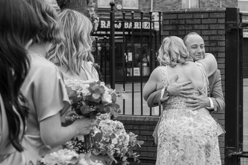 Candid wedding photography capturing real emotion