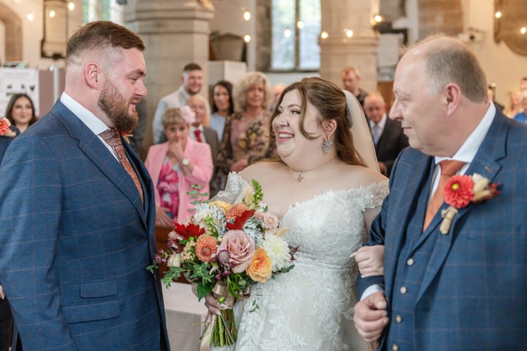 Wedding photography portfolio Warwickshire capturing emotional ceremony moments