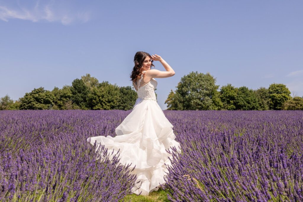 Lavender Bridal Shoot