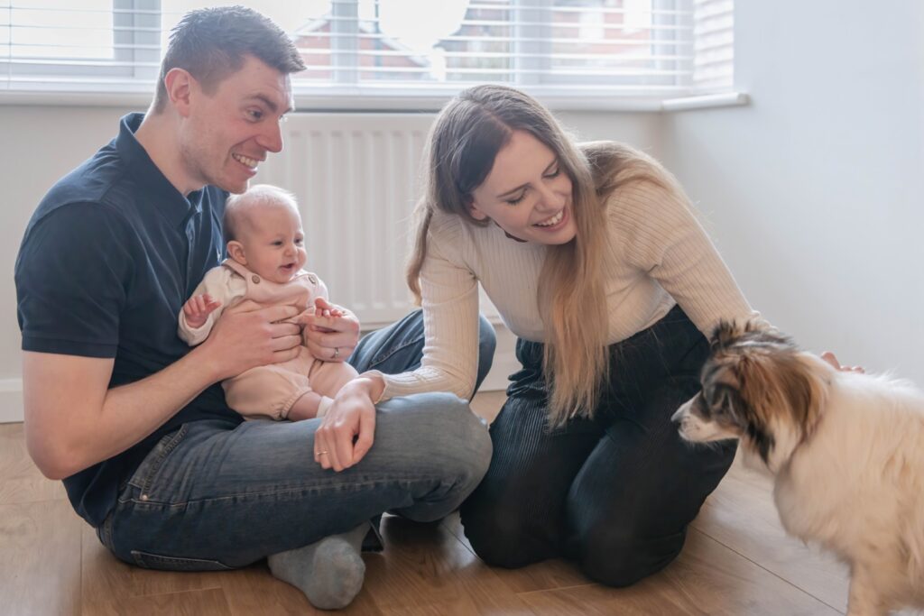 Candid family moment by LB Photography