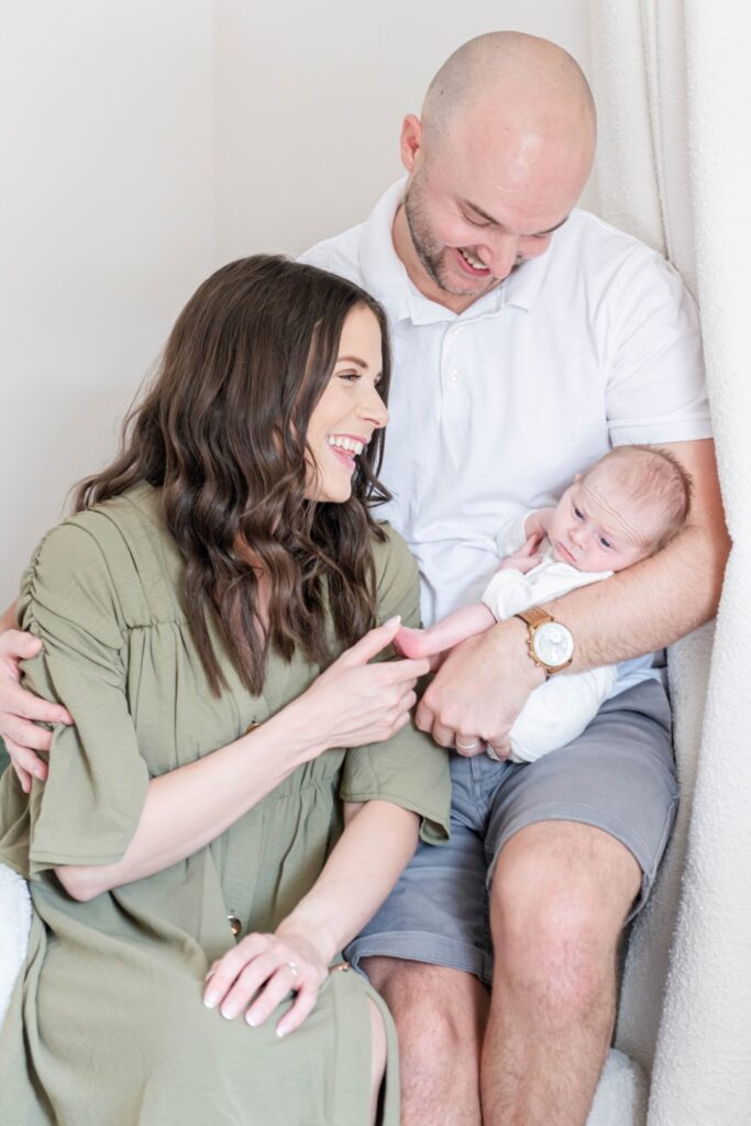 Relaxed family photoshoot in Warwickshire